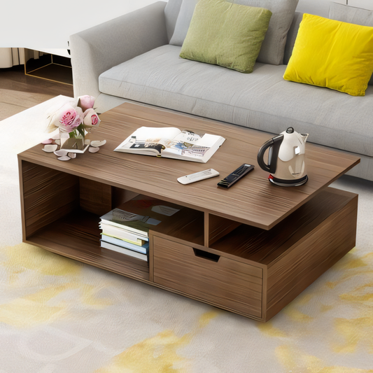 وحدة طاولة خشبية - ١٠٠ × ٦٠ × ٤٠ سم | TA63 