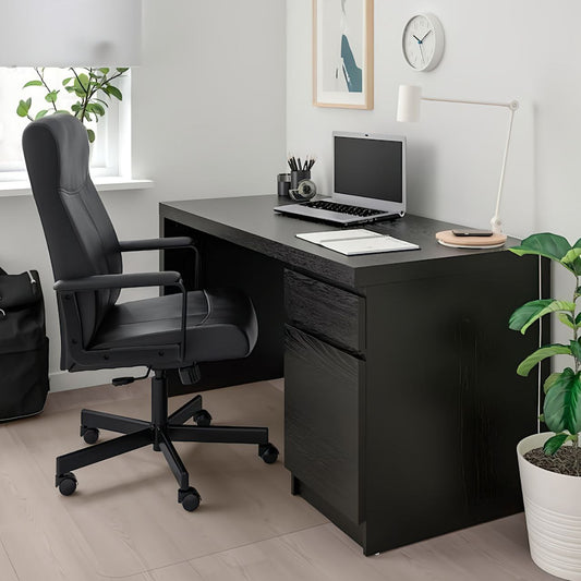 Desk Black - 120 x 40 x 75 cm | DE28 - Artcor