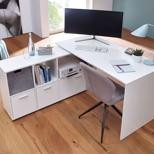 Desk White - 120 x 120 x 75 cm | DE38 - Artcor